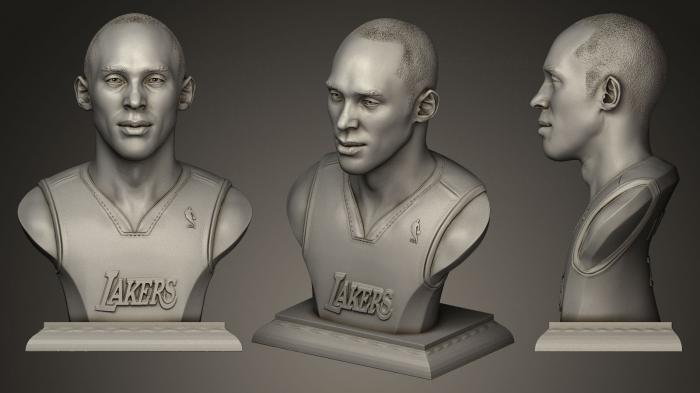 Busts and bas-reliefs of famous people (BUSTC_0346) 3D model for CNC machine